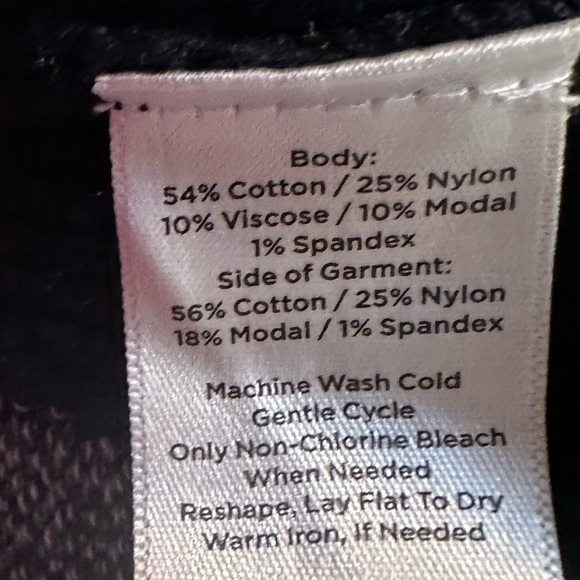 T by Talbots Marled Sweater Dress cowl neck blue gray Medlum - Picture 9 of 9